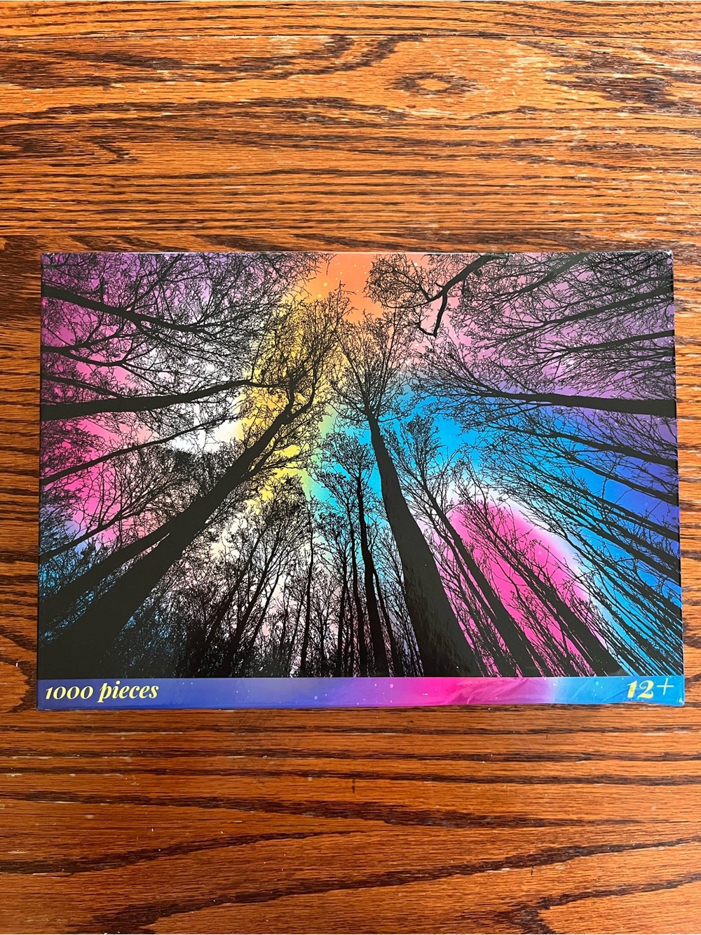 Bgraamiens Forest Under Starry Night Gradient Magic 1000 pc Jigsaw Puzzle